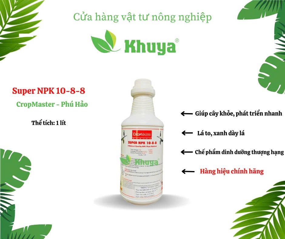 Super NPK 10-8-8 Lít