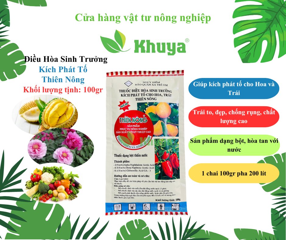 Thiên nông 100gr
