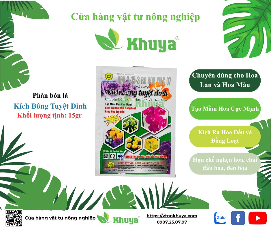 Ý Mỹ Kích Bông Tuyệt Đỉnh 15gr