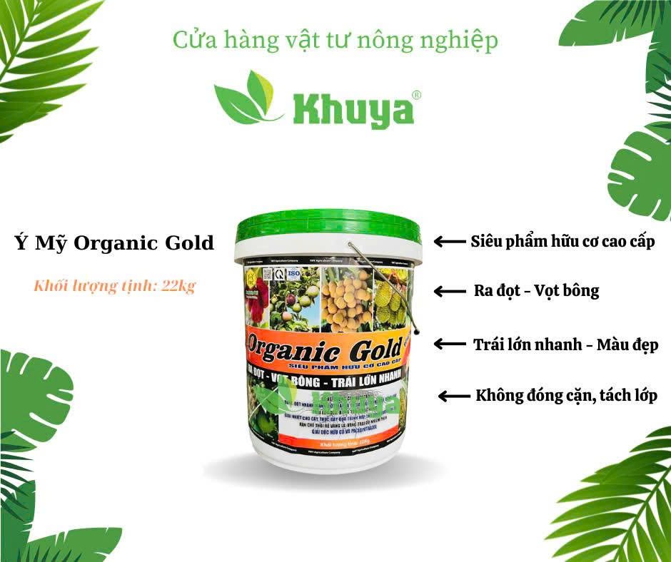 Ý Mỹ Xô Organic Gold 22kg