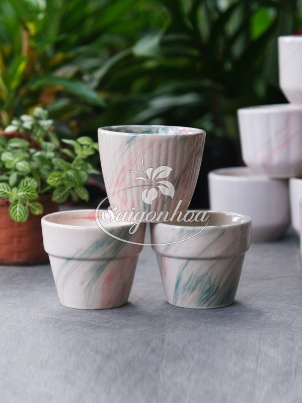Chậu Sứ Mini Mix Mẫu