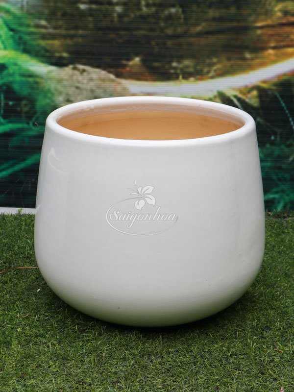 Chậu Sứ Bo Miệng 30