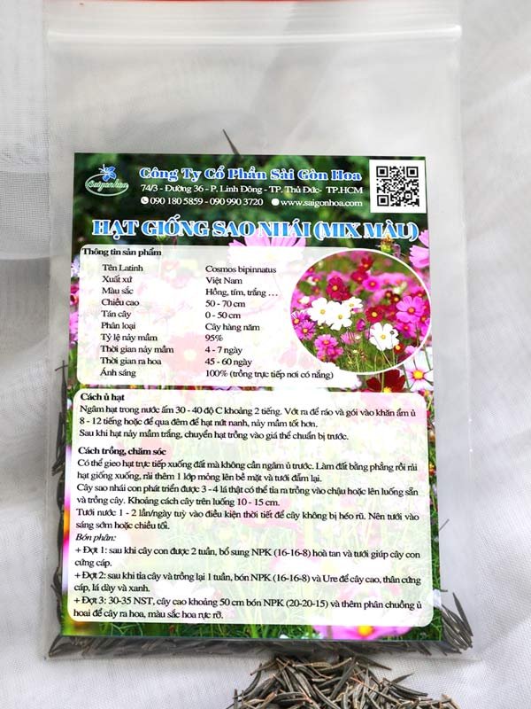Hạt Giống Hoa Sao Nhái