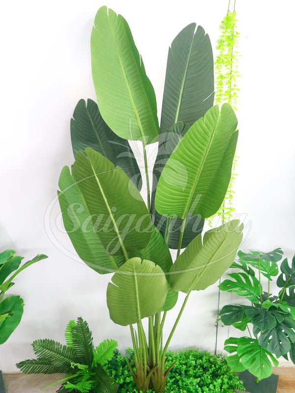 Cây Chuối Cảnh Giả Trang Trí