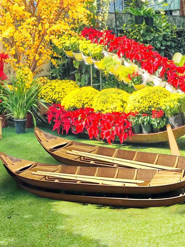 Thuyền Gỗ Trang Trí