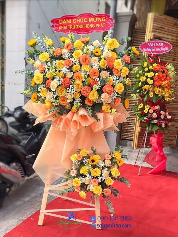 Hoa Kệ Khai Trương Đại Phát