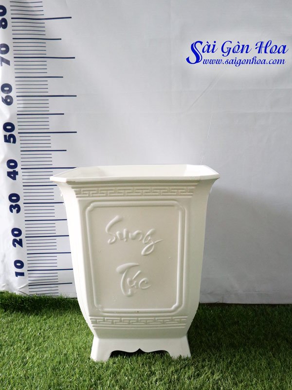 Chậu Nhựa Vuông Tứ Quý