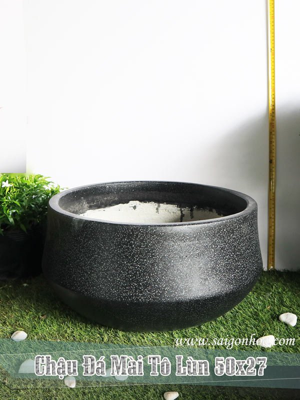 Chậu Đá Mài Tô Lùn 50×27