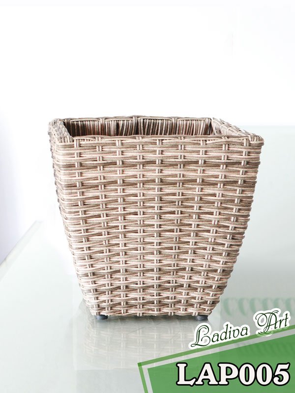 Chậu Trồng Cây Sợi Mây 005-LAP005