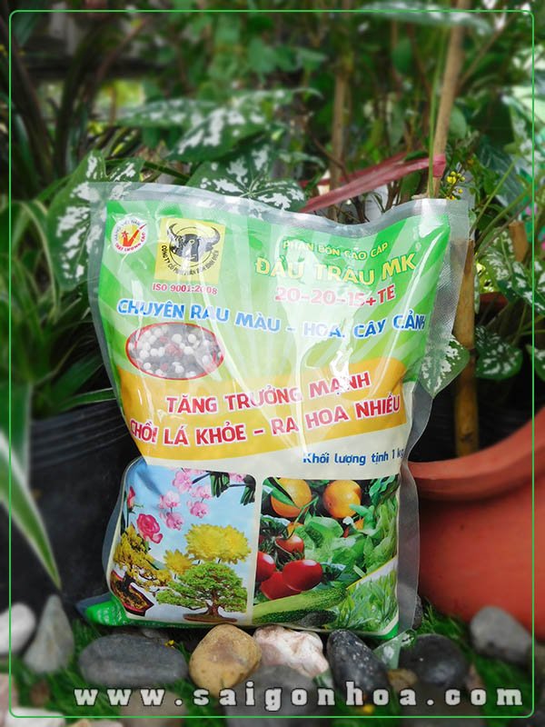 Phân Bón Cao Cấp Đầu Trâu MK 20-20-15-TE