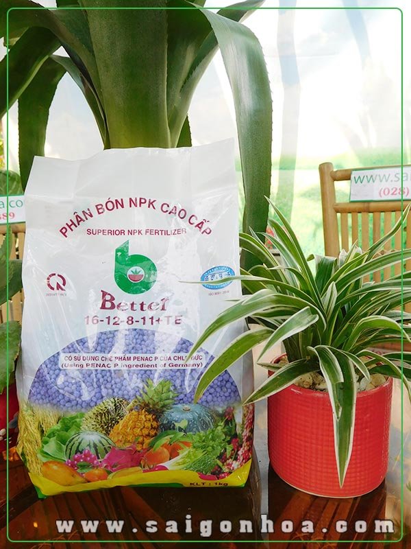 Phân Bón NPK Cao Cấp Better 16-12-8-11+TE