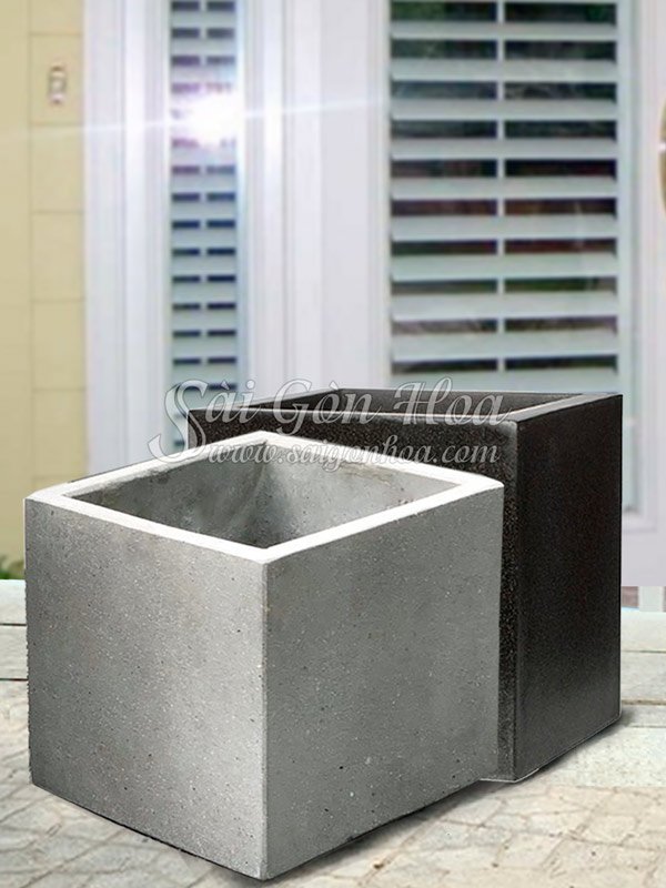 Chậu Đá Mài Vuông 40