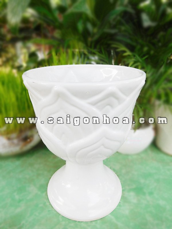 Chậu Ly Để Bàn Gốm Bát Tràng
