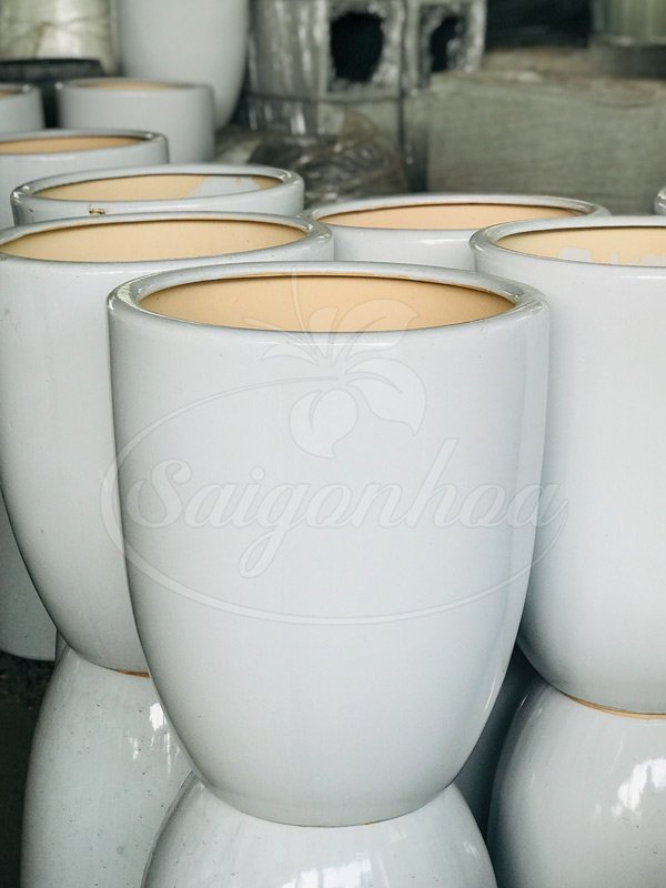 Chậu Bom Gốm Sứ Bát Tràng