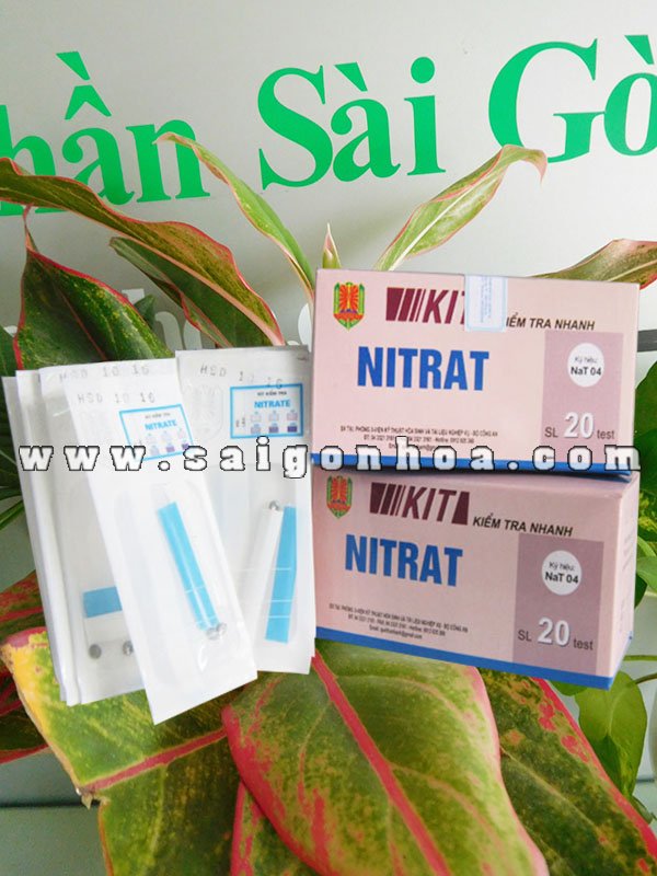 Kit Kiểm Tra Nhanh Nitrat Trong Thực Phẩm