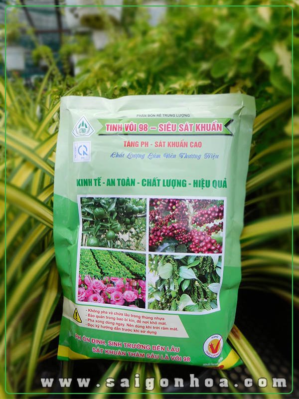 Vôi Bột Xử Lý Đất Trồng