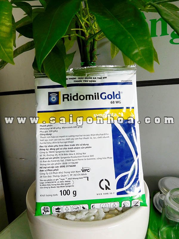 Thuốc Bảo Vệ Thực Vật Syngenta Ridomil Gold 68 WG