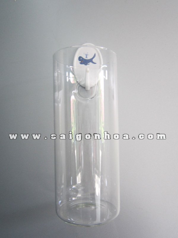 Lọ Thuỷ Tinh Hình Trụ Treo Tường
