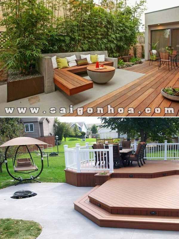 Patio Lát Gỗ