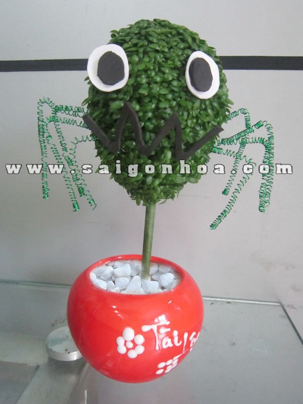 Cây May Mắn Quả Cầu Nhện Halloween