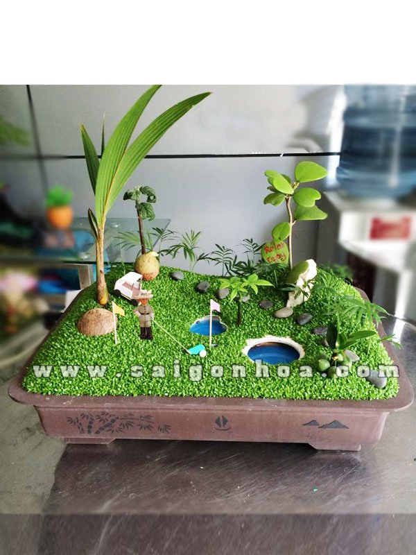 Tiểu Cảnh May Mắn Sân Golf