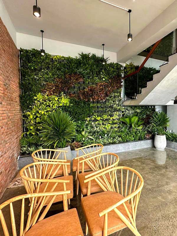 Tường Cây Nội Thất Văn Phòng