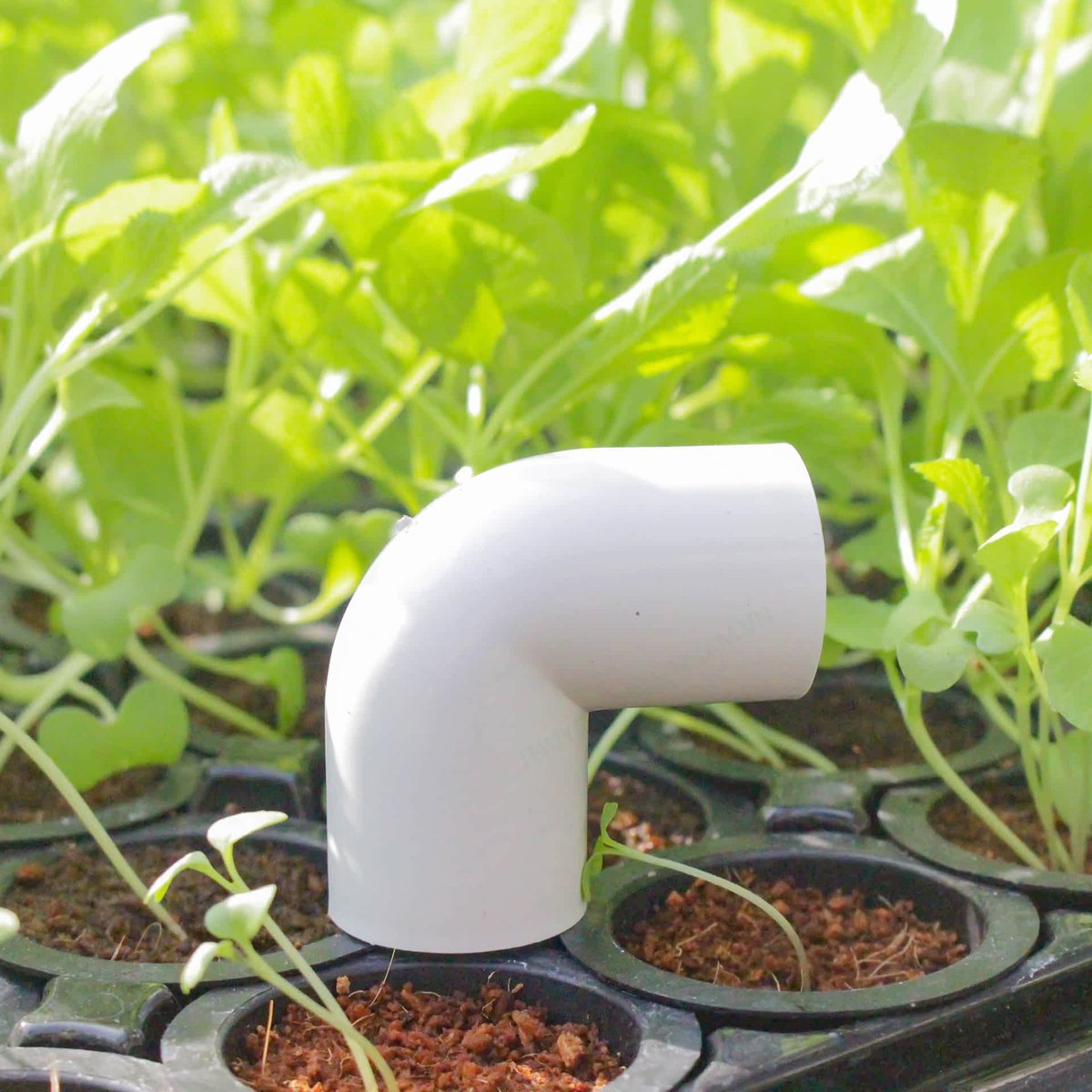 Co Nối 25mm Định Hình Ống Hồi Dung Dịch Thuỷ Canh