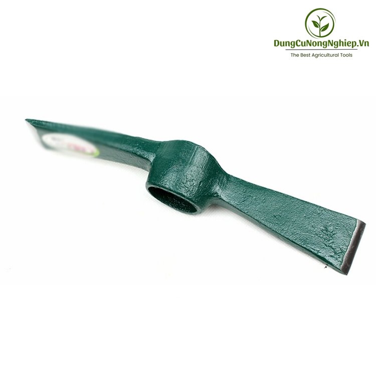 Cuốc chim cán vàng đen 38cm - 2 đầu bẹt