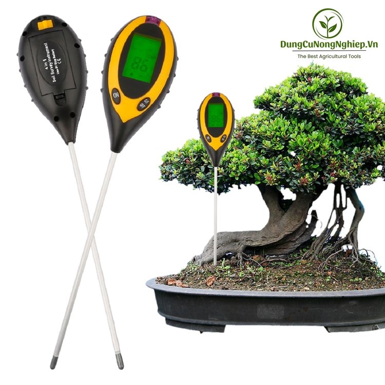 Máy đo PH - Nhiệt độ đất HM058