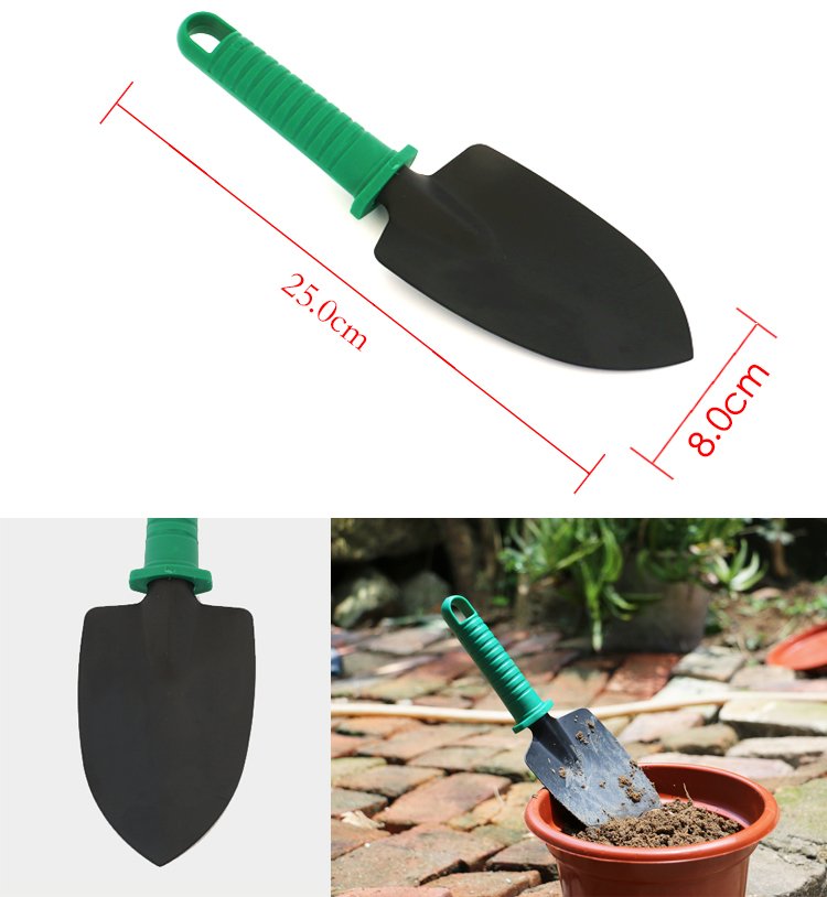 Hộp dụng cụ làm vườn nhỏ 5 món (xanh) HM214