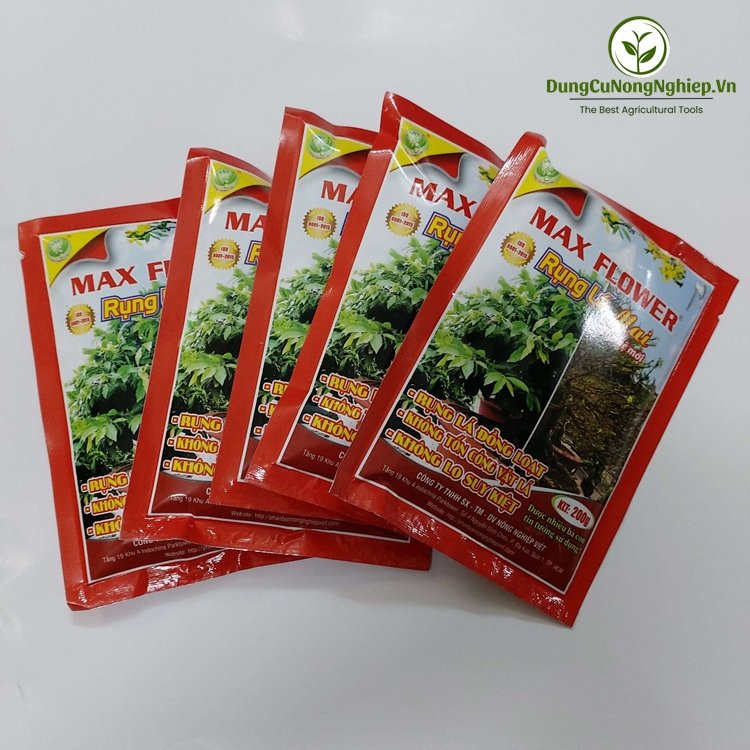 Thuốc rụng lá mai MAX FLOWER 200gr