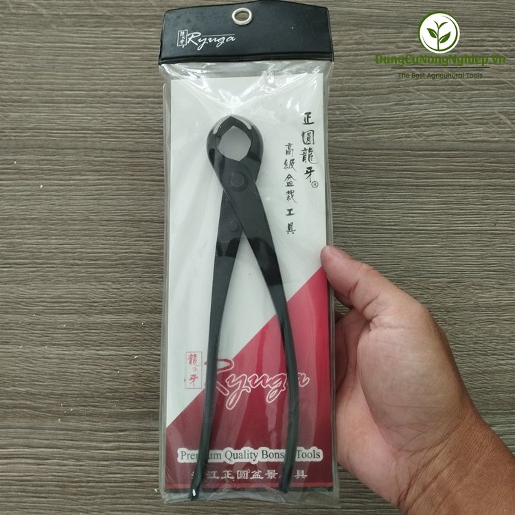 Kìm cạp tròn thép đen 21cm Ryuga