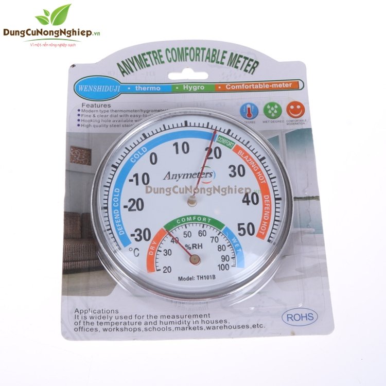 Đồng hồ đo nhiệt độ và độ ẩm TH101B