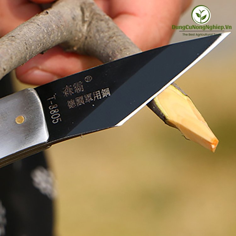 Dao ghép cành cán gỗ T-8805