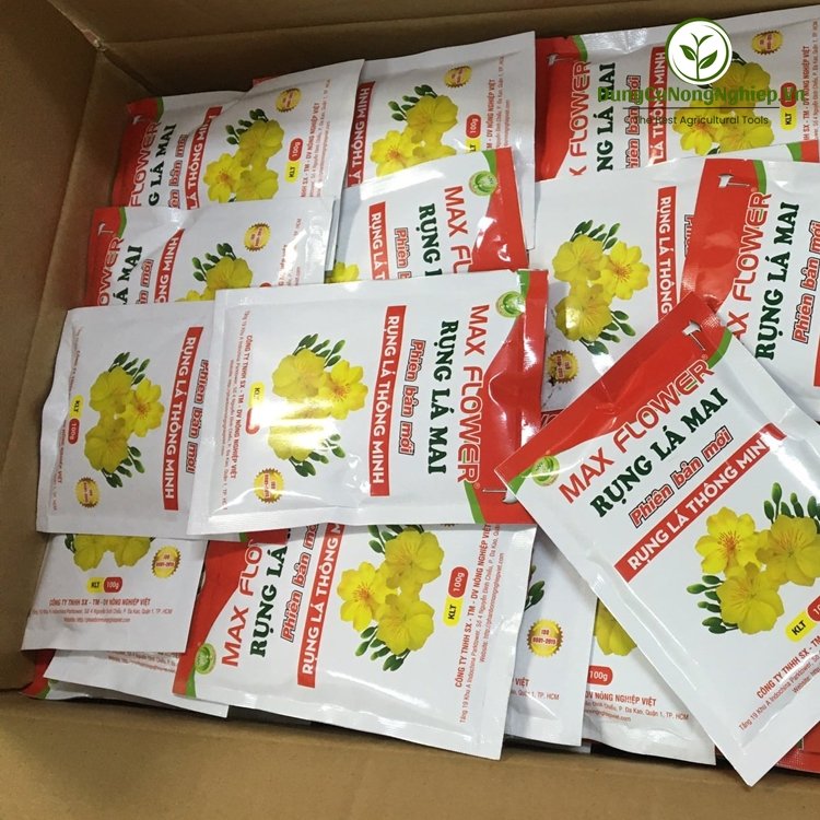 Thuốc rụng lá mai MAX Flower 100g