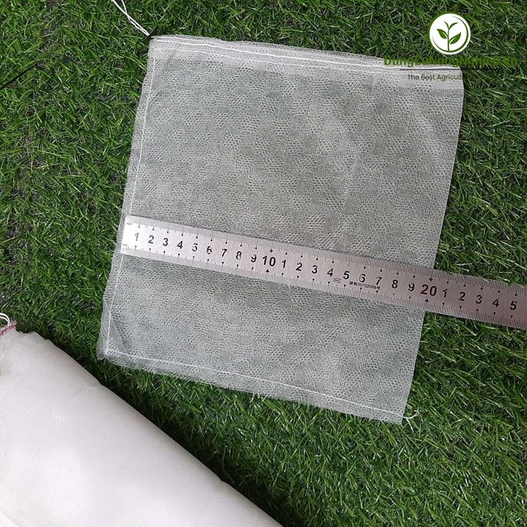 Túi bao 20x20cm lưới mùng caro