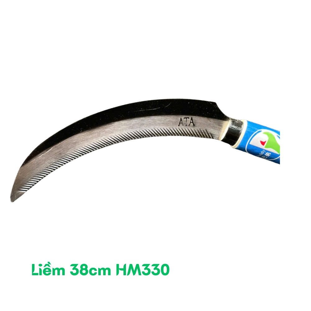 Liềm răng cưa cán gỗ 38cm HM330