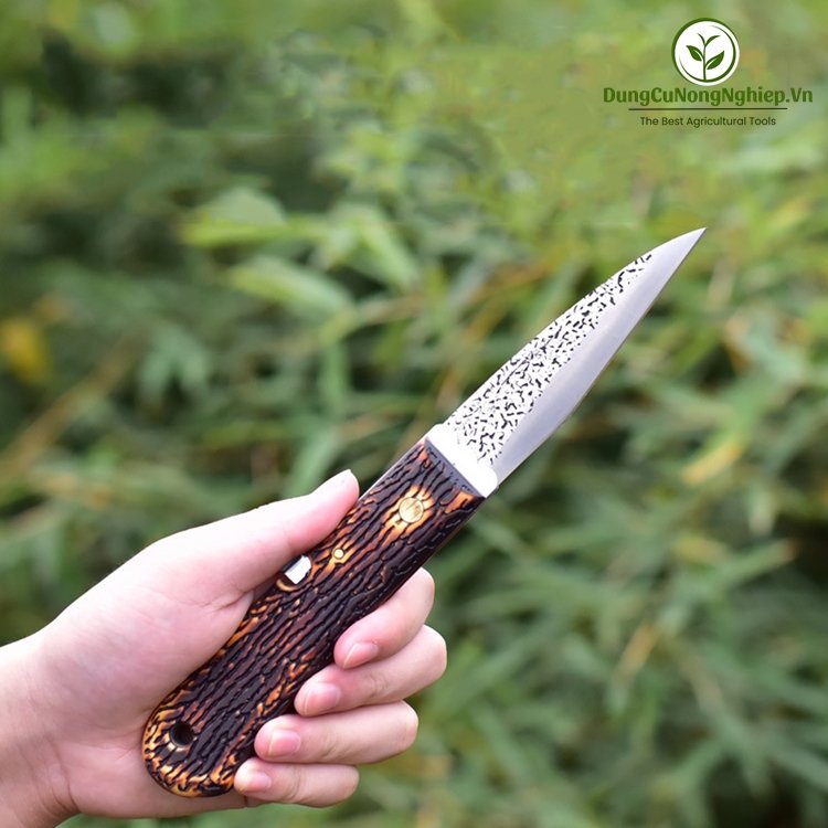 Dao ghép cành Mori Wood cán sừng