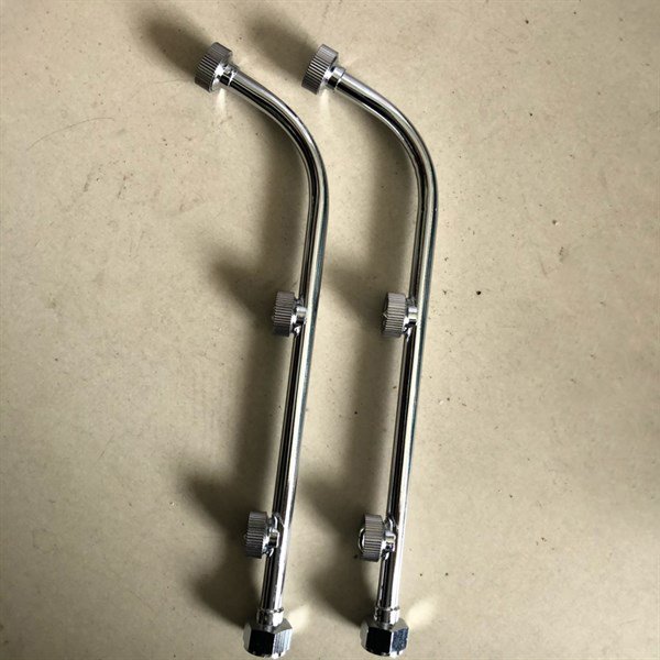 Đầu phun cánh quạt 3 béc inox (gắn cần xịt)