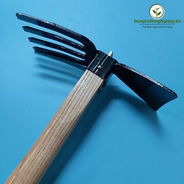 Cuốc cào cầm tay lưỡi đen, dài 40cm