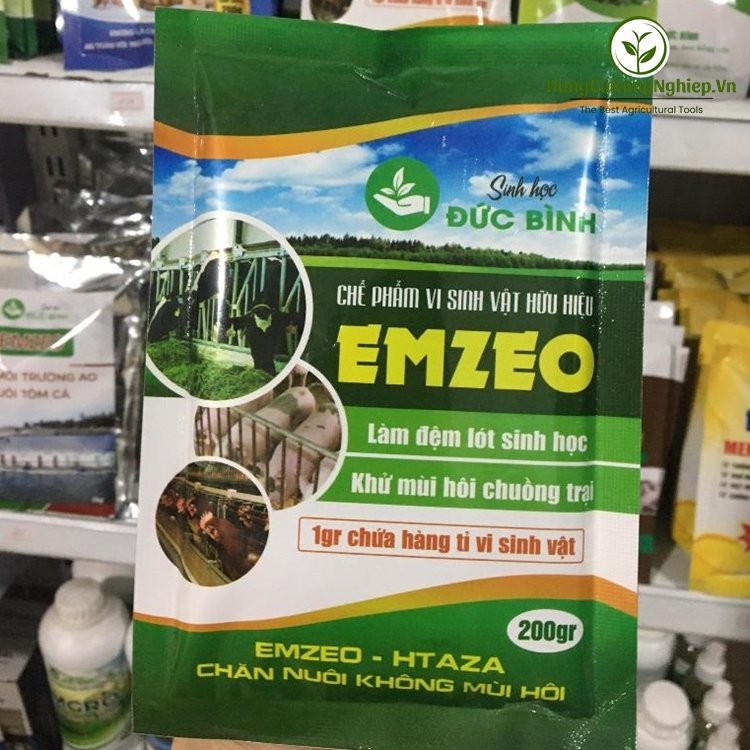 EMZEO khử mùi hôi chuồng trại (200gr)