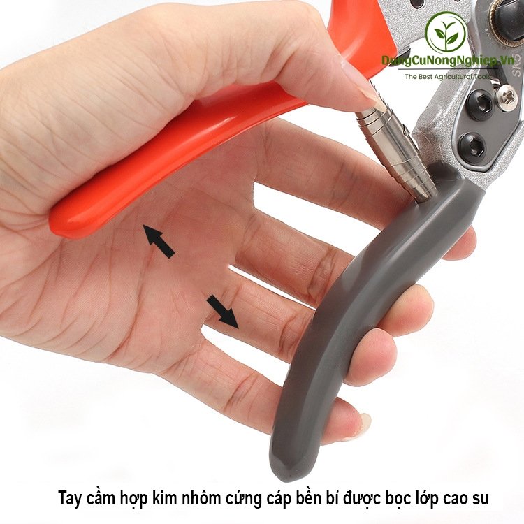 Kéo cắt cành KAPUSI Gù SK5 cán đỏ đen