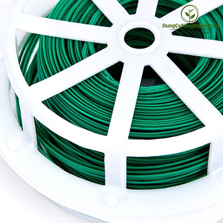 Dây kẽm bọc nhựa buộc cây cảnh cuộn 50M