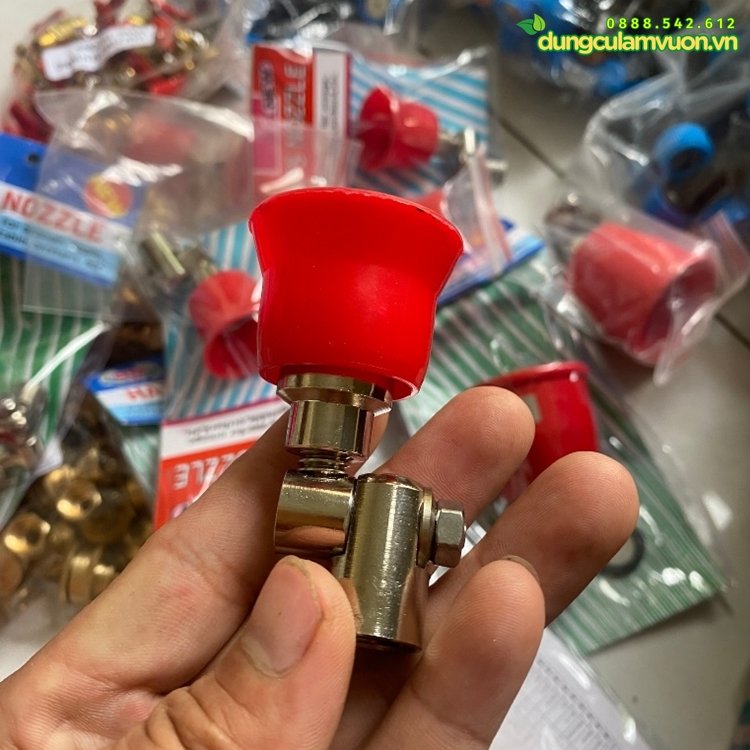Béc tưới loa nhỏ gắn cần xịt
