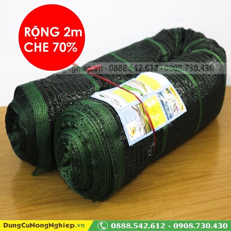 Lưới che nắng Golden Sun rộng 2m che 70% (mét)