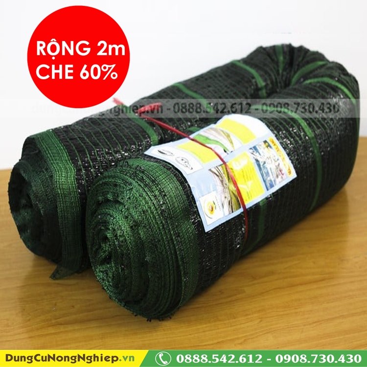 Lưới che nắng Golden Sun rộng 2m che 60% (mét)