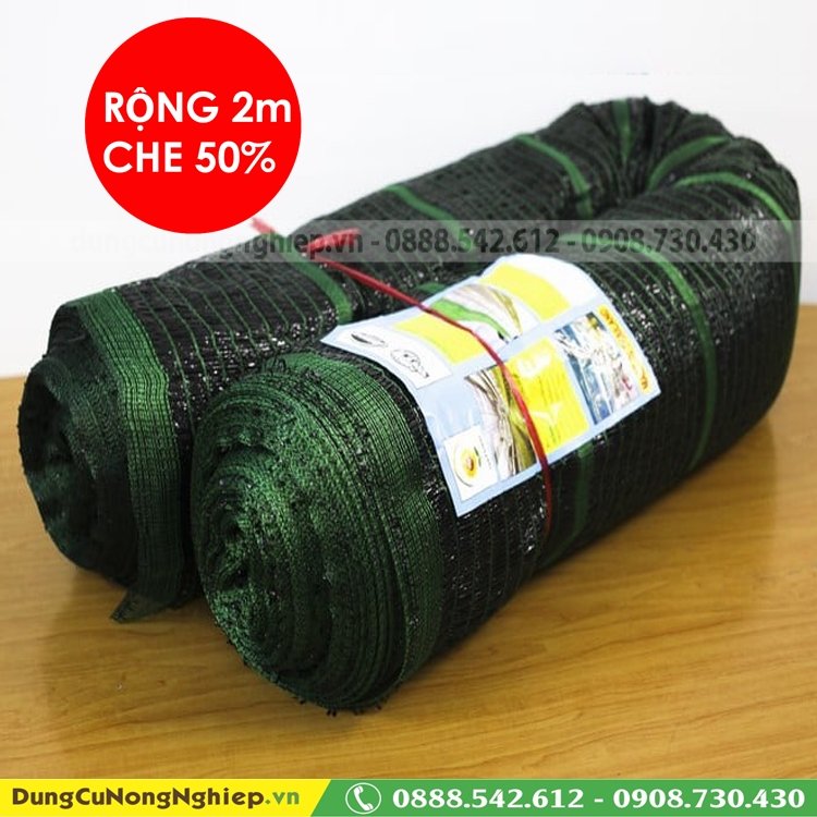 Lưới che nắng Golden Sun rộng 2m che 50% (mét)