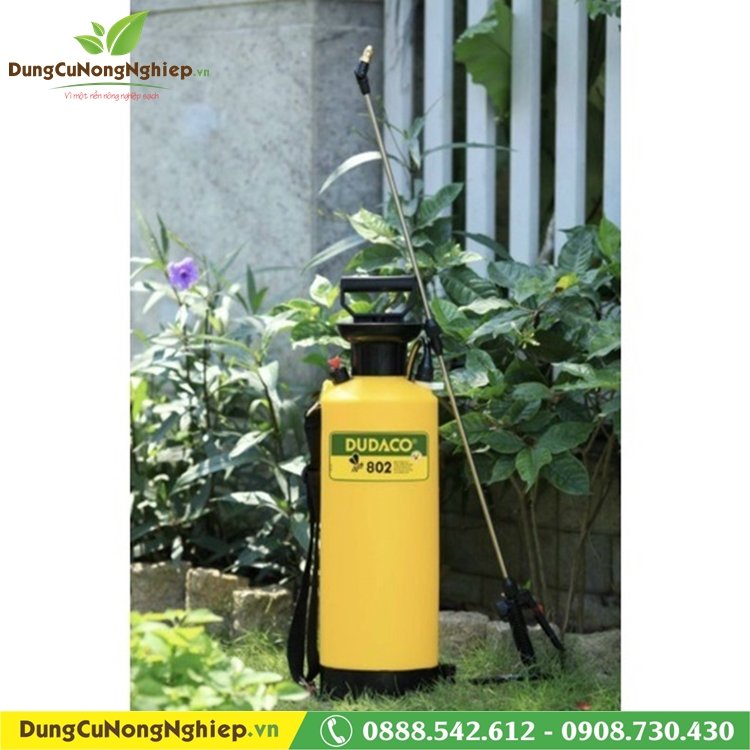 Bình 8 lít cần đôi B802 Dudaco