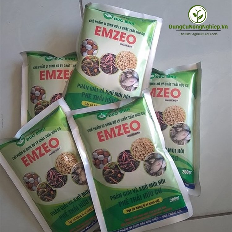 Emzeo phân xử lý phế thải (200gr)