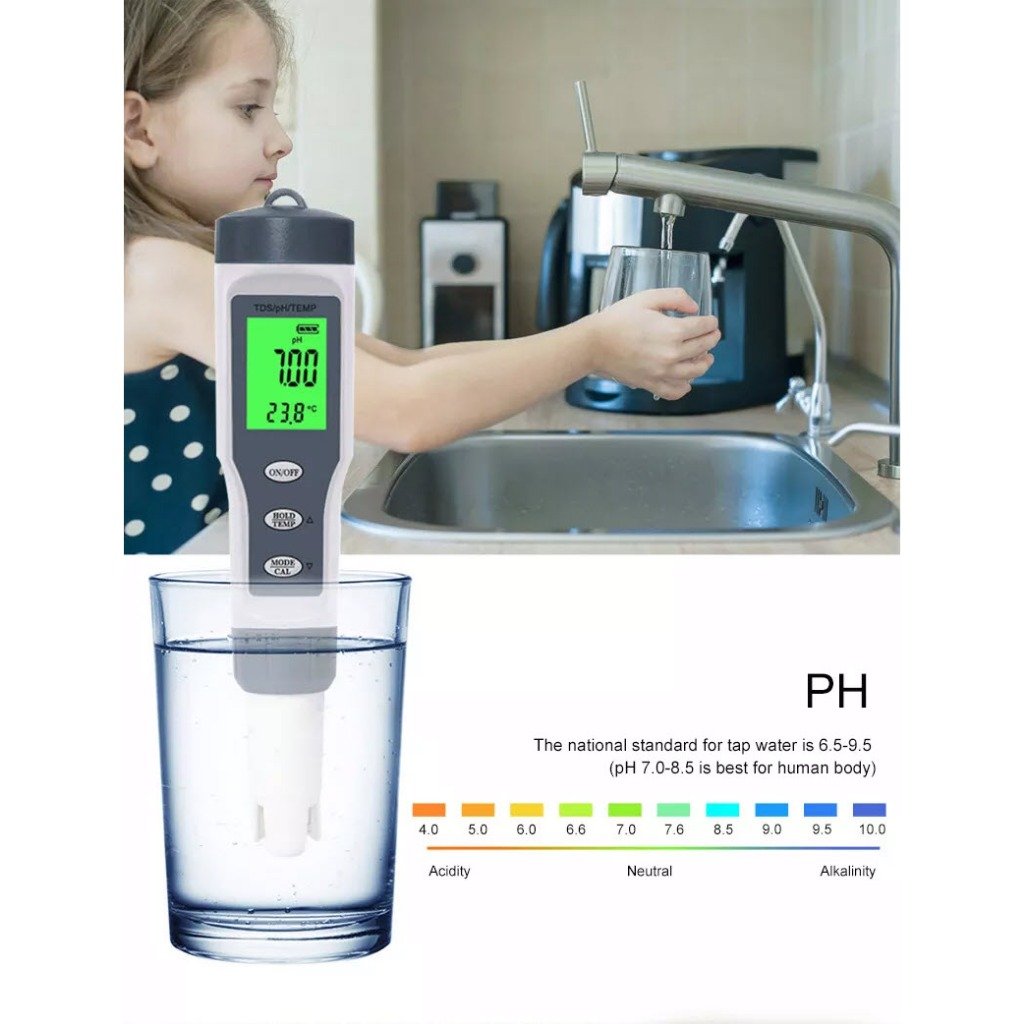 Bút đo 2 chức năng ( pH, nhiệt độ )